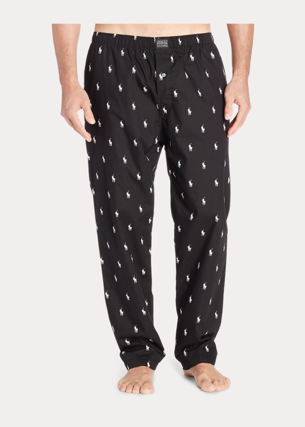 Men's Polo Ralph Lauren Allover Pony Pyjama Bottoms | 067891HSK